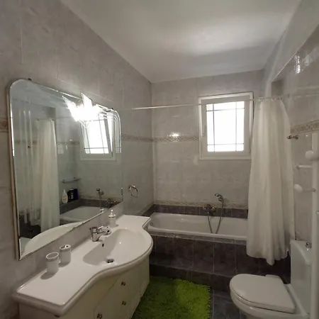 Flat With Garden Near Sea, Port And Airport Apartment Artemida  Room photo